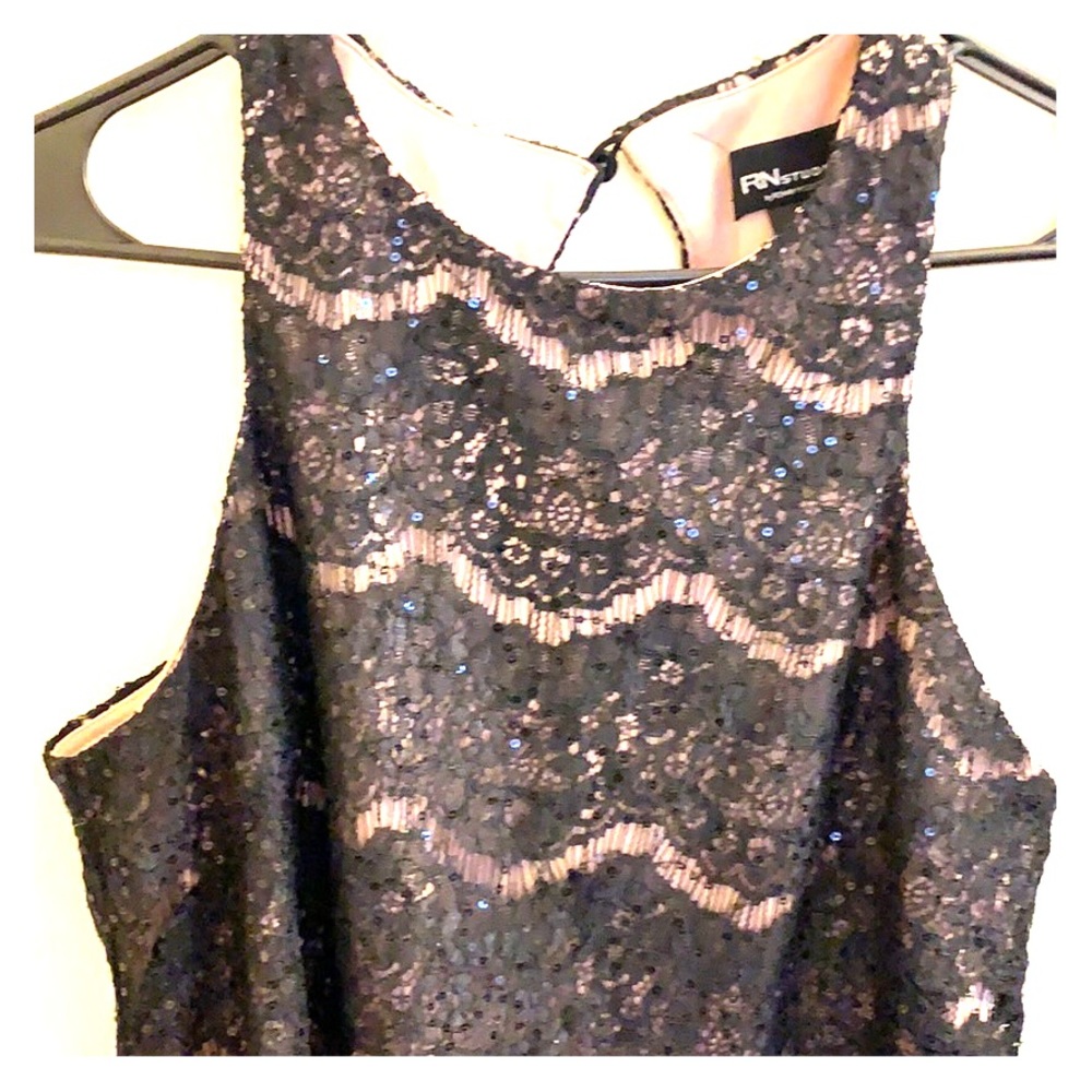 Black cocktail dress